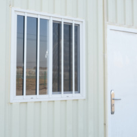 Cabane modulaire préfabriquée en bois pliable de type X moderne, maison portable pour logement temporaire, bureau et usage scolaire