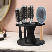 Großhandel Professional Salon Tool Haar bürsten halter Kunststoff Runde Haar bürste Kamm Display halter für Home Salon verwendet