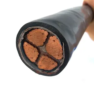 NH YJV23 XLPE insulated steel belt armored polyethylene or polyolefin sheathed fire-resistant power cable