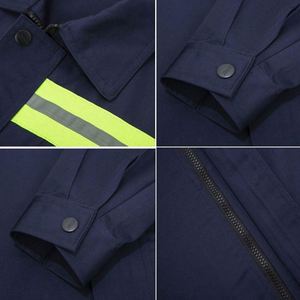 Overoles de Trabajo Resistentes al Fuego con Enfriamiento por Aire, Envío Rápido, Diseño Personalizado, de 2 Piezas para Hombre - Product Image 5