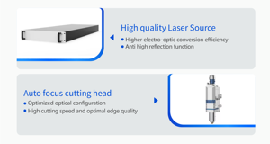 Machine de découpe laser à fibre à double usage pour tôles et tubes, équipement de découpe de métaux pour atelier - Product Image 4