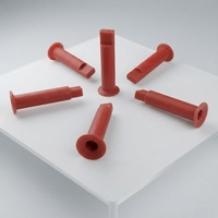 Bouchon d'étanchéité cylindrique en caoutchouc silicone à bride, industriel, haute température, étanche, pour trous, certifié ISO9001, durable