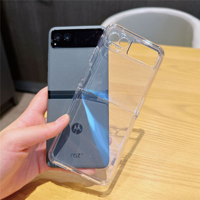 Soft TPU Clear Case for MOTOROLA MOTO RAZR 40 Ultra Razr40 Razr 2023 Shockproof Phone Cover
