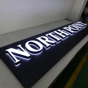 Cosun Lettres 3D LED personnalisées à effet miroir infini, en acrylique lumineux, néon, logo d'entreprise, art pour enseigne publicitaire de bureau et de magasin - Product Image 3