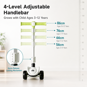 Patinete Infantil de Marca Privada OEM ODM, Patinete Plegable de 3 Ruedas para Niños, Color Personalizado, Ruedas LED para Exportación al Por Mayor - Product Image 3