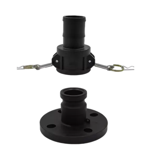 Raccord femelle DN25 à filetage mâle BSP NPT en PP HDPE, <span class=keywords><strong>bras</strong></span> autobloquants haute pression, type B 25 mm, 1/2 " à 2 ", usage industriel - Product Image 3