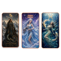 Batangan Tembaga Murni 99,9% 1 oz dengan Cetakan UV 3D Relief, Horoskop Astrologi 12 Zodiak Dua Sisi, Custom OEM ODM