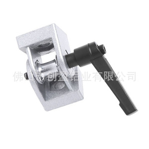 Movable Hinge With Handle Zinc Alloy Aluminum Profile Connector For Home Improvement Hardware - Product Image 4