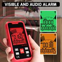 Detector EMF Profesional 3 en 1, Detector de Campo Magnético de 3 Ejes, Detección de RF, Función de Alarma para Hogar, Oficina y Escuela, Recargable, 1 Año de Duración