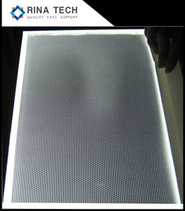 Panel de Guía de Luz Acrílico RINA Lgp con Luces LED, Superficie Láser Transparente, para Uso en Interiores, Exteriores y Publicidad, Corte CNC - Product Image 5