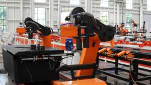 Centro de Doblado de Varillas Automático con Brazo Robótico XDWQ40D, Equipo Horizontal para Doblar Barras de Refuerzo - Product Image 3