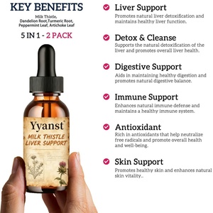 High Quality Private Label Chlorophyll Drop Drink Boost Immunity Detoxification Promotes <b>Liver</b> Health Function - Product Image 3