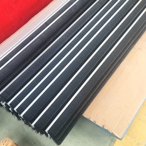 Industriële Aangepaste Aluminium Borstelstrips <span class=keywords><strong>Nylon</strong></span> Borstelstrips Deur Bodem Winddichte Borstel - Product Image 4