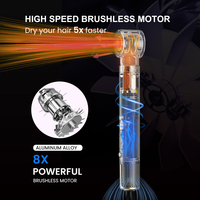 Vente en Gros 8 en 1 Professionnel Sèche Cheveux Styler Lisseur Bigoudi Air Chaud