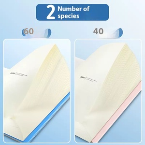 Ad alto valore di colore simpatico cartone animato A5 <span class=keywords><strong>Notebook</strong></span> scuola Soft Record semplice in stile in diari in carta foderata A4 termici per studenti - Product Image 4