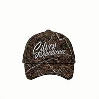 Casquette de baseball tactique réglable en tissu Oxford 6 panneaux, motif léopard camouflage, haute qualité, personnalisable