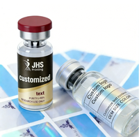 Étiquettes autocollantes holographiques personnalisées pour flacons compte-gouttes de peptides UV 3ml 5ml 10ml – Autocollants en vinyle Pegatinas Etiqueta Adhesiva