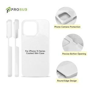 Prosub <span class=keywords><strong>3D</strong></span> <span class=keywords><strong>PC</strong></span> tráng phim thăng hoa khoảng trống di động Bìa di động biểu tượng tùy chỉnh cho <span class=keywords><strong>iPhone</strong></span> 15 14 13 12 Pro Max thăng hoa trường hợp điện thoại - Product Image 2