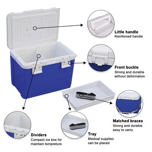 Glacière en plastique en mousse PU 12L pour le transport des vaccins - Product Image 3
