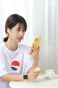 Conjunto de moda para iPhone 11 Pro <span class=keywords><strong>Max</strong></span> X XS <span class=keywords><strong>MAX</strong></span> XR 7 8 Plus, funda de silicona para reloj, banda para auriculares, funda para Airpods Pro - Product Image 6