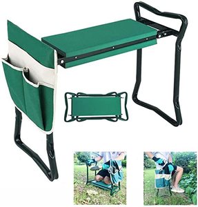 Honhill — <span class=keywords><strong>banc</strong></span> <span class=keywords><strong>de</strong></span> <span class=keywords><strong>jardin</strong></span> pliable et étanche, tabouret <span class=keywords><strong>de</strong></span> jardinage, avec pochette, lartéléon, siège robuste - Product Image 2