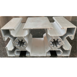 VNTECH GLOBAL Ánodo Blanco Esmerilado Vietnam, Marcos de la máquina de material de la A6063-T5, Marcos transportadores y bancos de trabajo OEM/ODM - Product Image 2