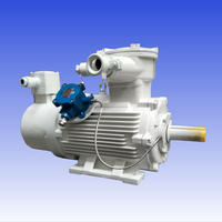 Moteur asynchrone triphasé antidéflagrant EXCN YBBP à modulation de fréquence 220-690V 380V 0.18-315kW, efficacité IE3, IP55/IP56/IP65
