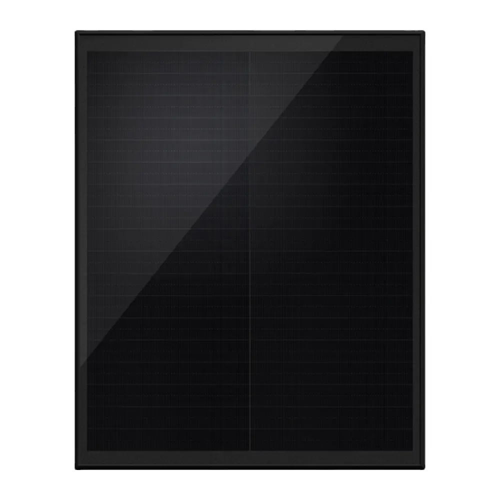 all black solar panel