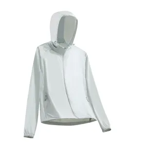 UPF50 + abbigliamento sportivo in seta di ghiaccio cappotto sottile estivo protezione solare abbigliamento per uomini e donne all'aperto protezione UV per la pesca
