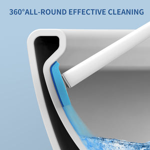 Limpiador de escobillas de <span class=keywords><strong>inodoro</strong></span> desechable ecológico con mango largo Productos de limpieza ecológicos hechos de PP - Product Image 4