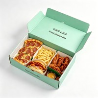 Boîte à emporter de qualité alimentaire pour poulet frit, frites, pizza, hot-dogs et autres snacks – Emballage alimentaire rapide et délicieux