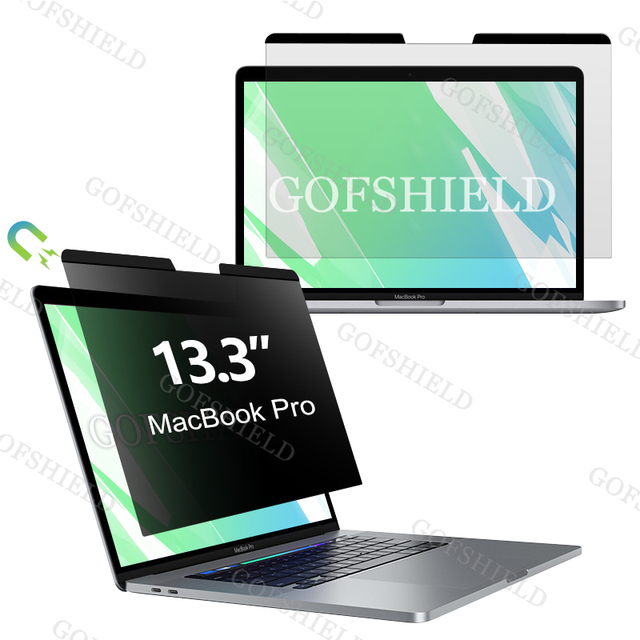Anti SPY Screen Protector Film Magnetic Easy to Install and Remove for MacBook Air 13" 15" Pro 14" 16" M5 2026 Blue Light Cut