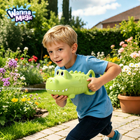 Ensemble de jouets lanceurs d'eau en plastique unisexes pour enfants, motif animaux mignons, pistolets à eau en forme de licorne, jouets de tir pour l'extérieur et la baignoire en été
