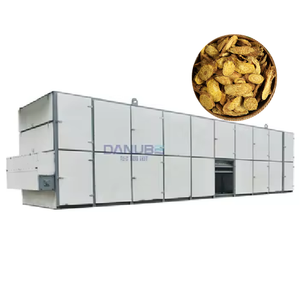 Good Appearance Herb Continuous Mesh Belt Dryer Herb Scutellaria Baicalensis Drying Production Line - Product Image 1