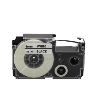 BYZ-6WE 6Mm Tương Thích Với XR-6WE <span class=keywords><strong>Casio</strong></span> Băng Nhãn PT-6WE Màu Xanh Dương Trên Trắng Tương Thích Với Máy In Ez-<span class=keywords><strong>label</strong></span> <span class=keywords><strong>KL</strong></span>-<span class=keywords><strong>60</strong></span> <span class=keywords><strong>KL</strong></span>-780 <span class=keywords><strong>KL</strong></span>-120 - Product Image 1