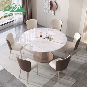 Juego <span class=keywords><strong>de</strong></span> Comedor <span class=keywords><strong>de</strong></span> Diseño Interior <span class=keywords><strong>de</strong></span> Alta Gama Wayon, Mesa <span class=keywords><strong>de</strong></span> Comedor Flexible y Expandible <span class=keywords><strong>para</strong></span> Uso en Hoteles Boutique - Product Image 2