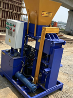 Machine rentable SY2-25 pour la fabrication de blocs autobloquants, malaxeur à cuve pour la fabrication de blocs autobloquants