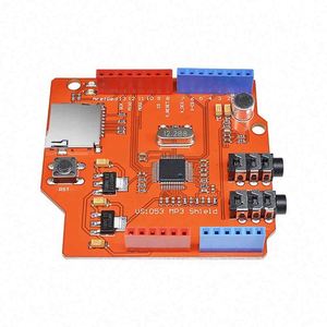 Module de développement VS1053B MP3 Player Shield Board VS1053 avec fente pour carte TF pour Arduino R3, pour enregistrement et décodage audio stéréo - Product Image 4