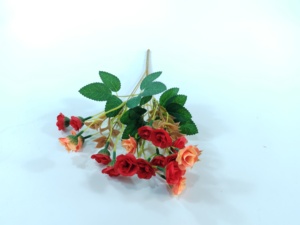 زهور اصطناعية يدوية الصنع من الحرير المخملي بطول 29 سم لتزيين حفلات الزفاف والمنازل، باقات عيد الحب، صديقة للبيئة وعصرية وشعبية - Product Image 4