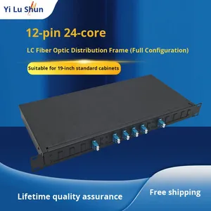 24 Poorten 48 Cores Lc Full Fiber Optic Kabel Connector Box Vaste Fiber Optic <span class=keywords><strong>Patch</strong></span> <span class=keywords><strong>Panel</strong></span> Splits Lege Box Voor Fth - Product Image 3