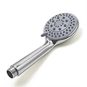 Soffione doccia a pioggia per bagno ad alta pressione a 5 funzioni in ABS di alta qualità a basso prezzo