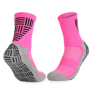 Chaussettes de sport antidérapantes pour hommes, personnalisées, originales, blanches, avec logo / Medias Antideslizante Futbol - Product Image 6