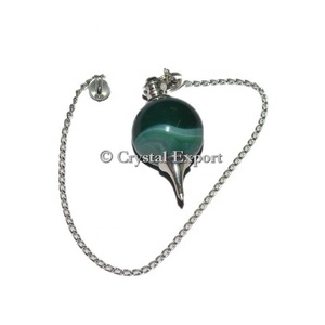 Green Onyx Ball Pendulums - Product Image 1