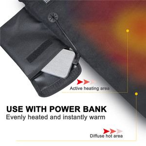 Mydays - Cojín Calefactable USB de 5V <span class=keywords><strong>con</strong></span> <span class=keywords><strong>Respaldo</strong></span>, 3 Modos Ajustables, para Exteriores, Estadios y Camping - Product Image 2