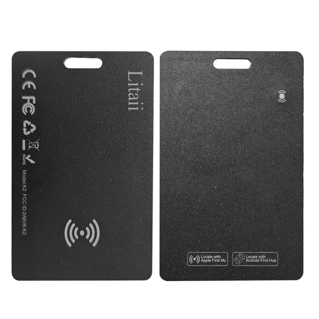Ultra Thin Smart Tracker Card, Item Finder Locator Without Sim Card for IOS & Android, Locator Cards for Wallet, Pet, Bag