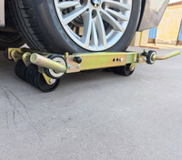 Chariot de positionnement de roues à 4 roues pour véhicules, chariot de dépannage auto-élévateur pour pneus de voiture