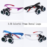 2.5x 3.5x Dental Loupe Magnifier Medical Surgery Loupe Magnification Binocular Glasses