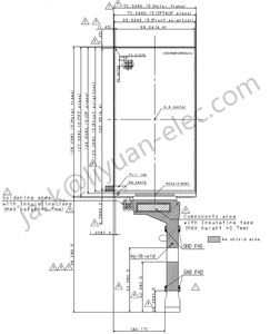 5.5 ''1440*2560 2K MIPI yardımcısı LCD ekran modülü VR projektör uzun uniz anycubic micromake L22K diy 3D yazıcı HT550 - Product Image 4