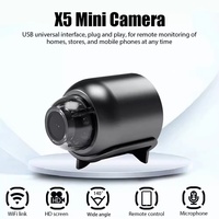 X5 kamera Mini WIFI IP, perekam Video rahasia kendali jarak jauh nirkabel Camcorder portabel 4K lebih kecil keamanan rumah pintar