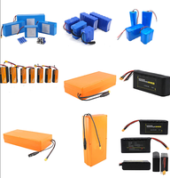 Paket Baterai PVC 18650 21700 yang Dapat Disesuaikan Langsung dari Pabrik 7.4V 11.1V 12V 24V 36V 48V untuk Skuter Listrik OEM Kapasitas Paket Baterai Li-Ion
